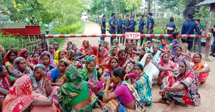 শ্রমিক ধর্মঘটে অনির্দিষ্টকালের জন্য বন্ধ লুয়াইনি হলিছড়া চা-বাগান