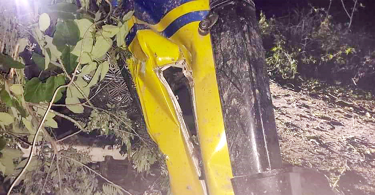 বান্দরবানে ট্রাক খাদে পড়ে চালক নিহত