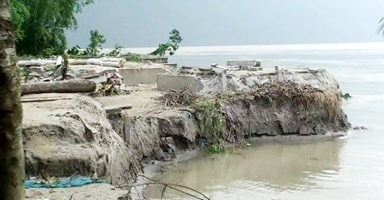 যমুনায় নতুন করে পানি বাড়ায় দুশ্চিন্তায় নদীপাড়ের মানুষ