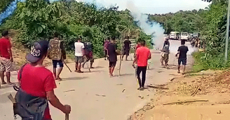 আসাম-মিজোরাম সীমান্তে সংঘাত