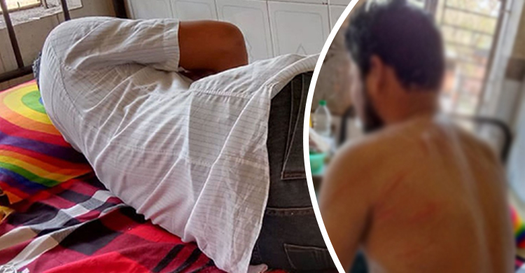 জমি নিয়ে বিরোধ : শিক্ষার্থীকে বাঁশ দিয়ে পেটালেন শিক্ষক