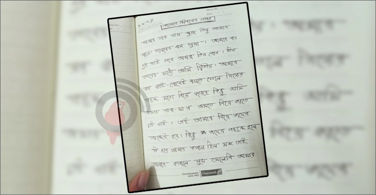 ডায়েরি লিখে গৃহবধূর আত্মহত্যার ঘটনায় মামলা