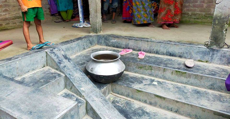 পাতিলে রাখা বৃষ্টির পানিতে পড়ে শিশুর মৃত্যু