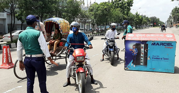 বিধিনিষেধ : আজ ঢাকায় রেকর্ড গ্রেফতার ৫৮৭, জরিমানা ১৪ লাখ