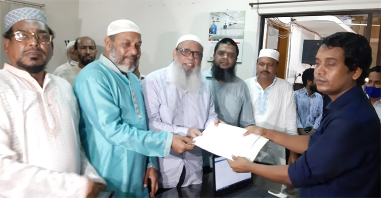 ঢাকা-৫ আসনে বিএনপির সালাউদ্দিনের মনোনয়ন জমা