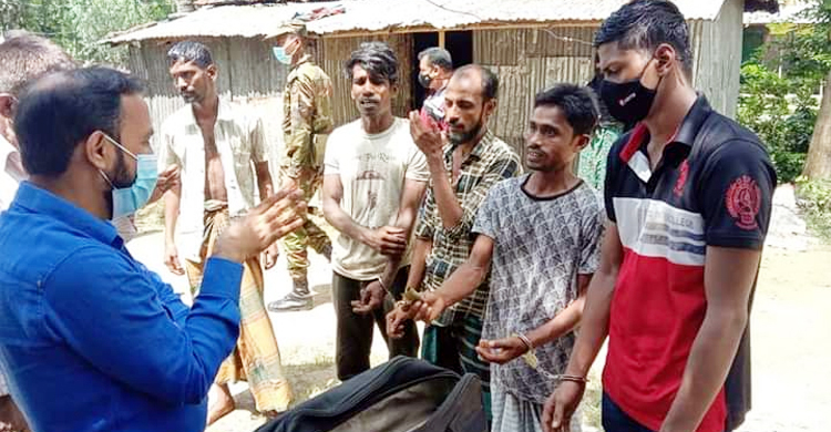 শায়েস্তাগঞ্জে মাদক সেবনের দায়ে ৫ জনের কারাদণ্ড