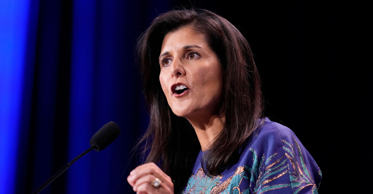 রিপাবলিকান প্রার্থী হওয়ার ঘোষণা ভারতীয় বংশোদ্ভূত নিকি হ্যালির