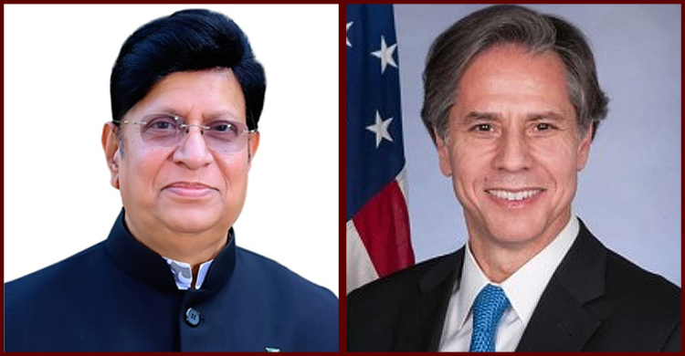 যুক্তরাষ্ট্রের নতুন পররাষ্ট্রমন্ত্রীকে মোমেনের শুভেচ্ছা