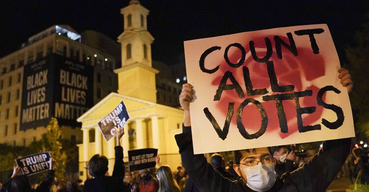 Biden, Trump locked in tight races in battleground states