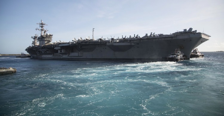 US carrier group enters South China Sea amid Taiwan tensions