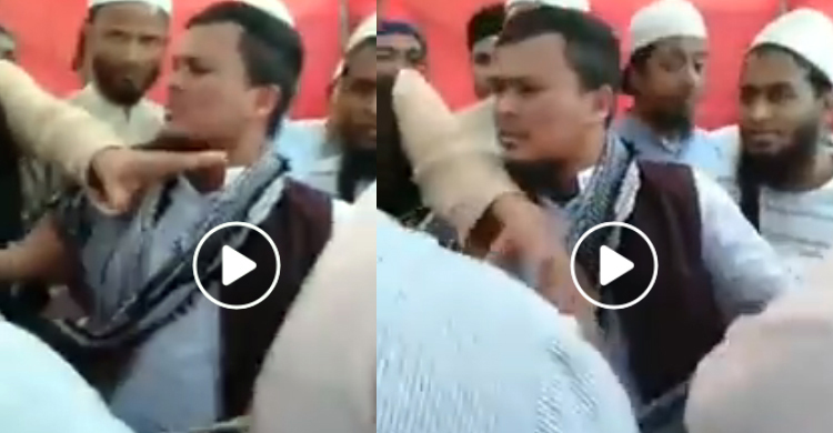ইজতেমায় মাদ্রাসা ছাত্রকে নাজেহালের ভিডিও ভাইরাল