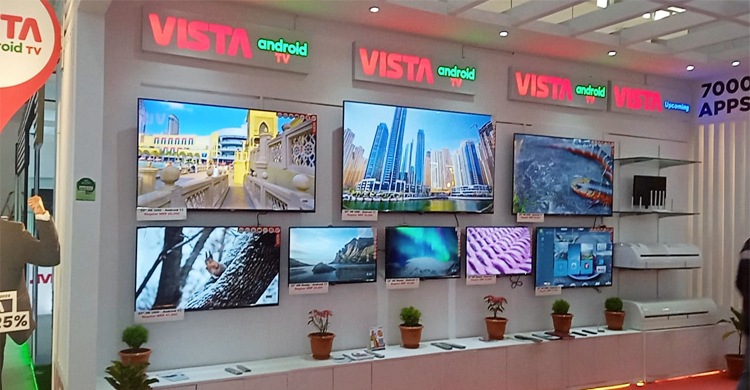 বাণিজ্যমেলায় ভিস্তা অ্যান্ড্রয়েড টিভিতে ২৫ শতাংশ পর্যন্ত ছাড়