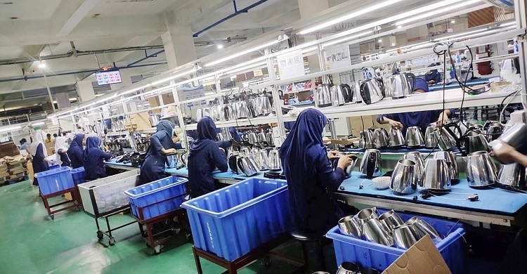 Vision starts exporting electric Kettle in Nepal