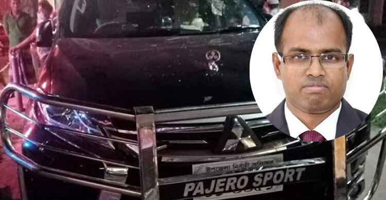 ভোলায় ইউএনওর গাড়িতে হামলা