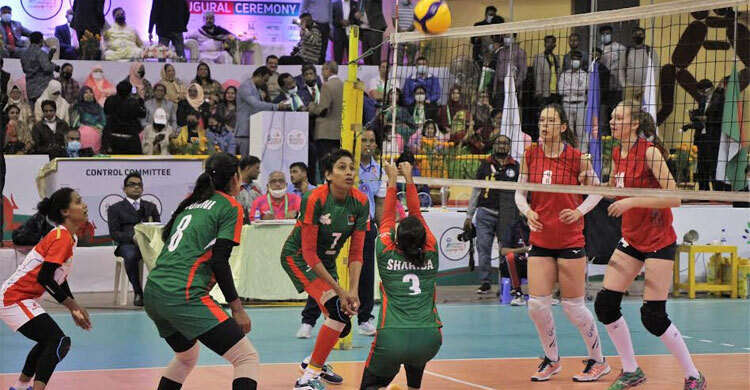 ভলিবলে নেপালকে পাত্তাই দেয়নি বাংলাদেশ