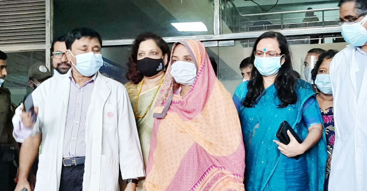 UNO Wahida discharged from hospital