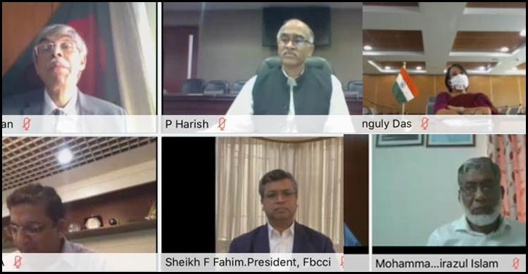 বাণিজ্য বাড়াতে বাংলাদেশ-ভারত ব্যবসায়ীদের সমঝোতা