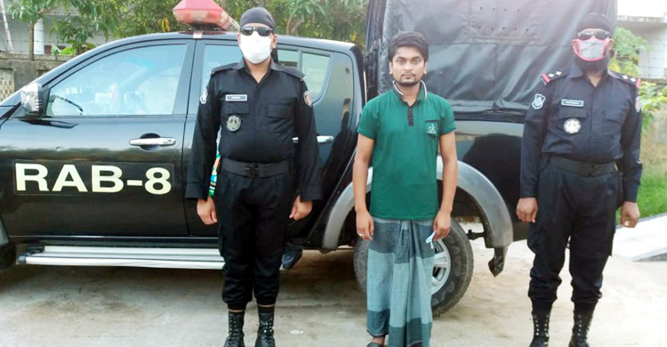 নারীকে ধর্ষণের পর ভিডিও ধারণ, যুবক গ্রেফতার