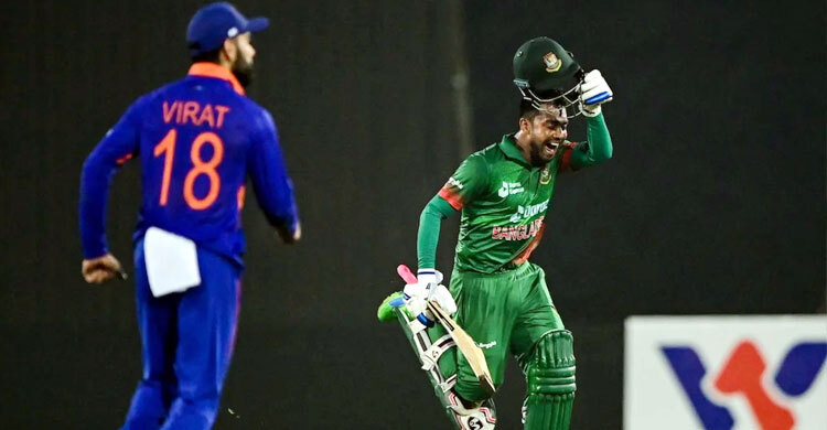 মিরাজের অবিশ্বাস্য ব্যাটিং, অবিস্মরণীয় জয় বাংলাদেশের