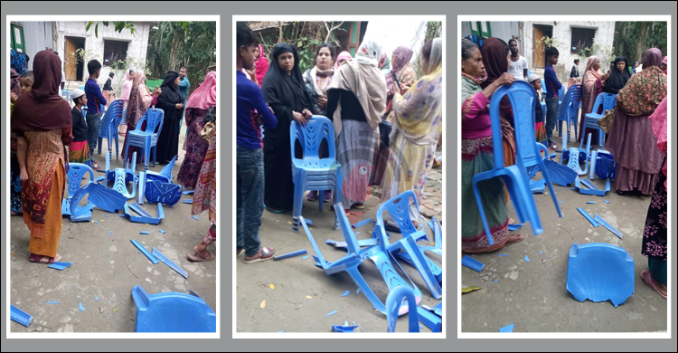 মহিলা দলের সভায় শ্রমিকলীগের হামলা, স্বর্ণের চেইন-ফোন ছিনতাই