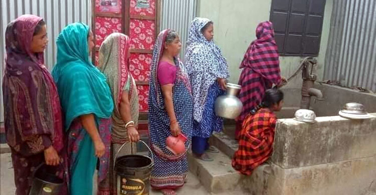 গজারিয়ায় টিউবওয়েলে মিলছে না পানি, সঙ্কটে ২০ হাজার পরিবার