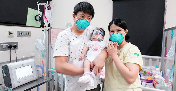 ‘Smallest baby at birth’ home after 13 months in hospital