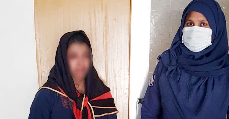 সোনাইমুড়ীতে নারীর কাছে মিলল ১১৪ পিস ইয়াবা