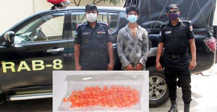 মধুখালীতে ইয়াবাসহ মাদক ব্যবসায়ী আটক