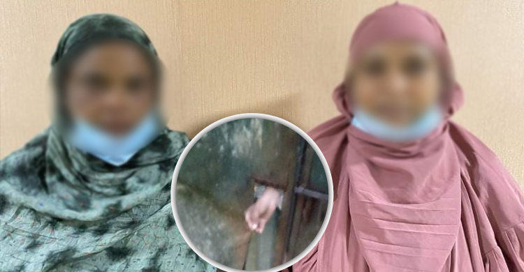 দরজার ফুটো দিয়ে বিশেষ সংকেতে ইয়াবা বিক্রি, দুই নারী গ্রেফতার