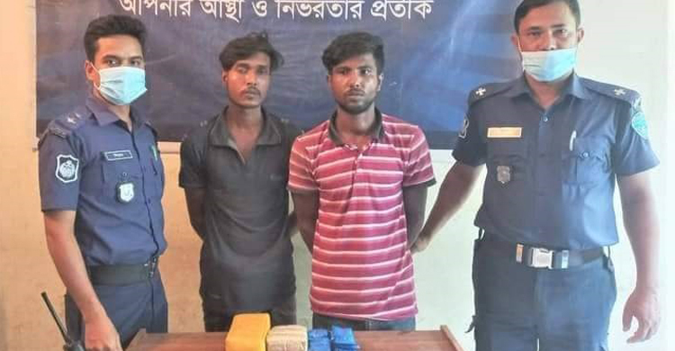 লবণের ট্রাকে মিললো ২০ হাজার ইয়াবা, চালক-হেলপার আটক