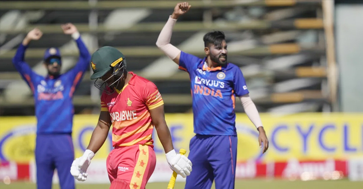 ভারতের সামনে পড়ে নিজেদের চিনলো জিম্বাবুয়ে, হারলো ১০ উইকেটে