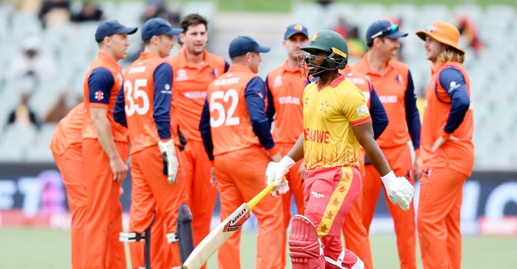 জিম্বাবুয়েকে ১১৭ রানেই গুটিয়ে দিলো নেদারল্যান্ডস