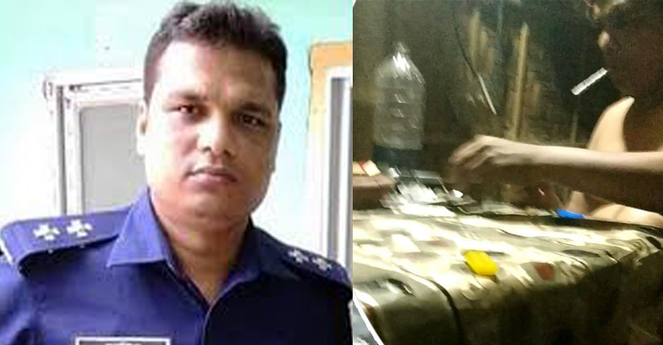 ইয়াবা সেবনের ভিডিও ভাইরাল হওয়া সেই এসআই ক্লোজড