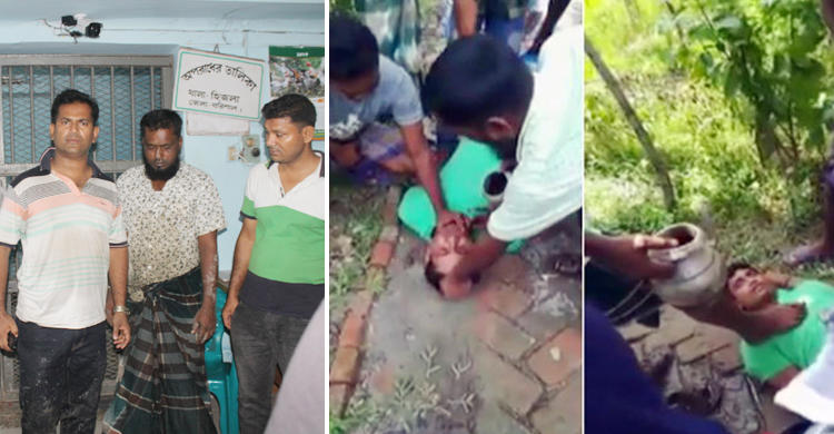 যুবকের হাত-পা বেঁধে মলমূত্র খাওয়ানো যুবলীগ নেতা গ্রেফতার