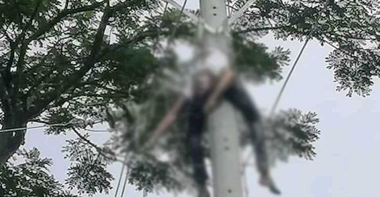 বিদ্যুতের খুঁটিতেই প্রাণ গেল লাইনম্যানের