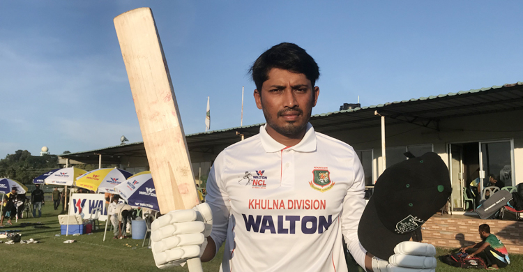 কক্সবাজারে জোড়া সেঞ্চুরি এনামুল বিজয়ের