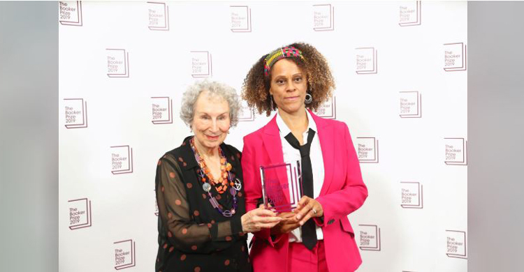 Atwood wins Booker Prize jointly with Evaristo as judges break rules