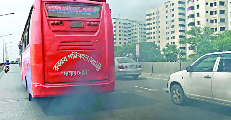 কালো ধোঁয়া ছড়ানো ২২ গাড়ির তালিকা করে আইনজীবীর চিঠি