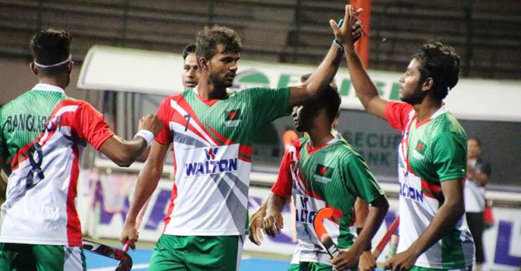 ওমানের বিরুদ্ধে হকি সিরিজ জিতলো বাংলাদেশের যুবারা
