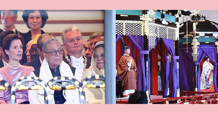 President joins Japanese Emperor’s enthronement ceremony