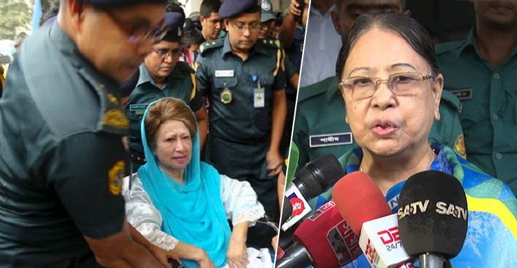 বিদেশে যাওয়ার বিষয়ে কিছু বলেননি খালেদা