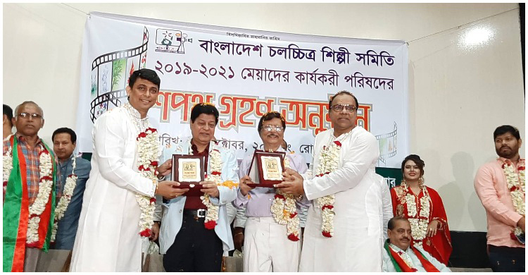 শপথ নিলো শিল্পী সমিতির নতুন কমিটি
