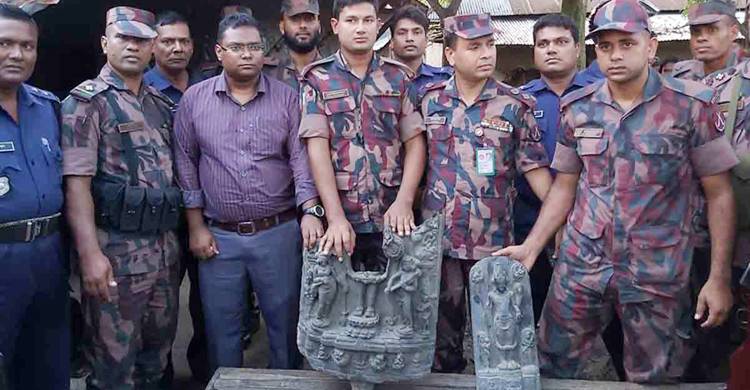 কোটি টাকার বিষ্ণুমূর্তি উদ্ধার