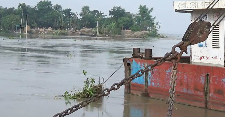 রাজবাড়ীতে বিপৎসীমার ওপরে পদ্মার পানি, নিম্নাঞ্চল প্লাবিত