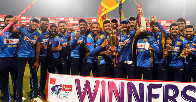 ইতিহাস গড়েই পাকিস্তানকে হোয়াইটওয়াশ করল শ্রীলঙ্কা