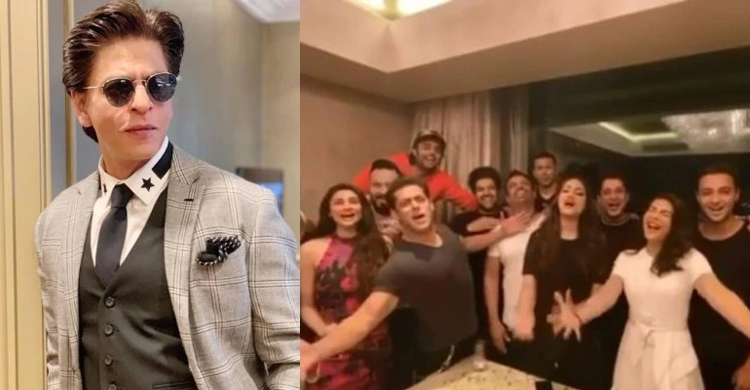 শাহরুখের জন্মদিনে নায়িকাদের নিয়ে এ কী করলেন সালমান?