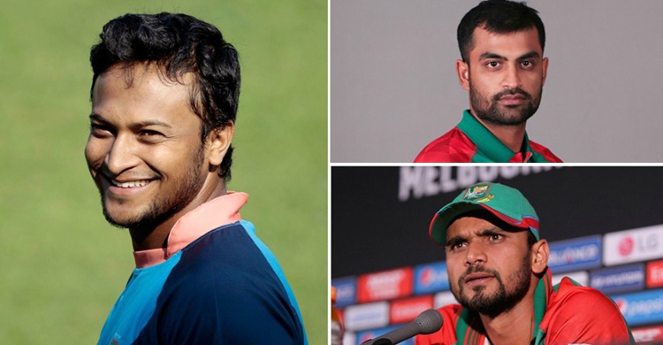 সর্বোচ্চ কর দিয়ে ট্যাক্স কার্ড পাচ্ছেন মাশরাফি সাকিব তামিম
