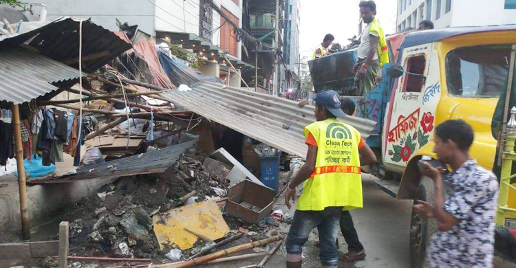 উত্তরা-শ্যামলীতে দেড় শতাধিক অবৈধ স্থাপনা উচ্ছেদ