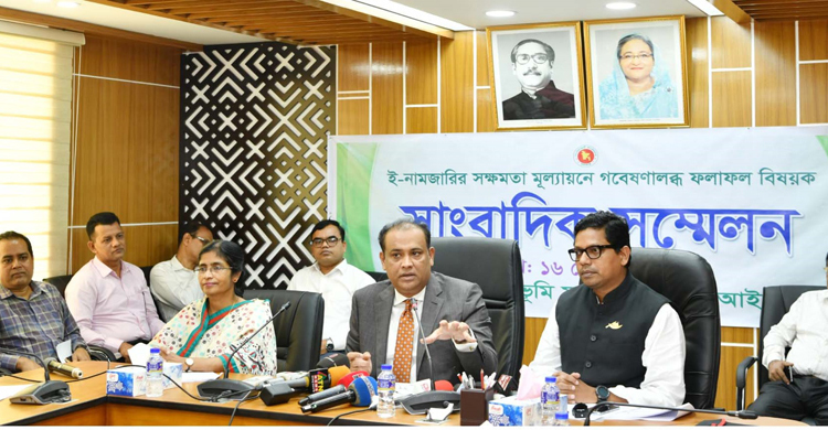 ই-নামজারি সেবা নিয়েছেন কোটি মানুষ : ভূমিমন্ত্রী