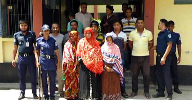 আল্লাহর দলের ৮ সদস্য আটক